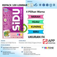 SIDU KERTAS HVS F4 60 GSM/ KERTAS FOLIO 60 GSM WARNA