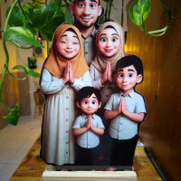Cetak Foto 3D Ukir Kualitas A+ Foto Hadiah