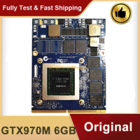 Original for MSI GT60 GT70 GT780DX GTX 970M GTX970M 6GB MS-1W0H1 N16E-GT-A1 Ver 1.0 DDR5 VGA Video Display Card 100% Test