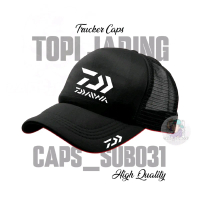 Topi Jaring D IWA/ Topi Jaring / Topi Distro / Topi Pria / Topi Premium / Trucker Hat / Topi Cowok /