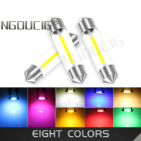 [HOT BNMK BTG 517 ] NGOUCIG 6V 12V 24V 31mm Led Bulb C5W 31 mm C10W Lamp Festoon 36mm 39mm 41mm 28mm