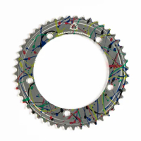 NEW ARDENTLY 144BCD Bike Chainring Fixed Gear Track Bicycle Single Disc Gear 48 Tooth Chainwheel Crankset Tooth Plate Accessorie