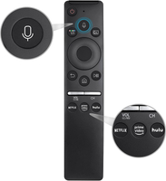 LOUTOC Replacement Voice Remote for Samsung Smart TVs, for Samsung-TV-Remote with Voice Function, for Samsung Crystal UHD QLED Curved 4K 8K Smart TVs(20202021)