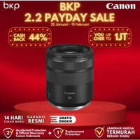 BKP Canon RF 85mm f/2 Macro IS STM Lens Original RESMI Black
