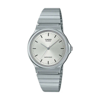 【CASIO 卡西歐】CASIO 簡約指針男錶 不鏽鋼錶帶 日常生活防水(MQ-24D-7E)