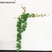 Artificial Plants Pastoral Style Vine Simulation Hanging Rattan for Wedding Decoration Creeper Home Interior Ornaments