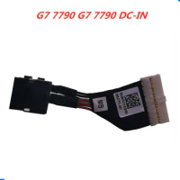 Laptop DC Jack Power Cable For Dell G7 7790 G7 7790 DC-IN 0HTKXY Socket Connecyor Port Plug Wire Harness