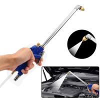 Pneumatic Cleaning Tool with 100cm Hose Pneumatic Tool 40cm High Press Car Engine Oil Cleaner Tool Engine Water Gun