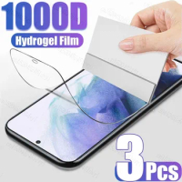 3Pcs Hydrogel Film for Samsung Galaxy S8 S9 S10 S10E S20 S21 S22 S23 Plus FE Ultra 5G Screen Protectors
