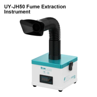 UYUE JH50 Mini Fume Extractor Efficient Purification Smoking Instrument Smoke Absorber Metal Solder 