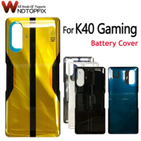 For Xiaomi Redmi K40 Gaming Battery Cover Back Housing Rear Door Case For Redmi K40 Gaming Back Battery Cover Replacement Parts
