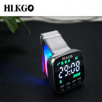 HLKGO Laser Therapy LLLT Phototherapy Wrist Watch for Diabetes Hypertension Cholesterol Health Care Treatment Diode Watch