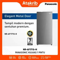 PANASONIC KULKAS 1 PINTU NR-AF171S-H / NR-AF171S H [155 L]
