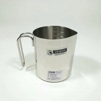 Ca đánh sữa có vạch chia inox 304 Zebra Thái Lan