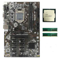 B250 12P-BTC Motherboard for CPU Socket LGA 1151 PCI-E 16X Graphics Slot SATA 3.0 USB 3.0 for Bitcoin BTC ETH GPU Mining