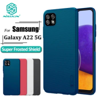 Nillkin Super Frosted Shield Case For Samsung Galaxy A22 5G F42 5G Hard PC Shockproof Luxury Phone Cover