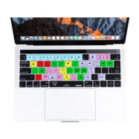 XSKN for PreSonus Studio One Keyboard Cover Skin for MacBook Pro 13 A1706 A2159 A1989 MacBook Pro 15 A1990 A1707 with Touch Bar