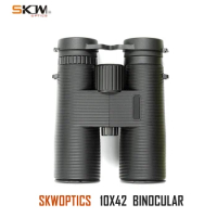 Free Shipping! SKWoptics-Waterproof 10x42 Binoculars for Birdwatching Hunting, Bak4,Fogproof Economics,