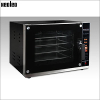 XEOLEO Electric Baking Oven Convection Pizza/Bread/Cookie Machine Commercial 4-layer Bakery Processor with Spray Function