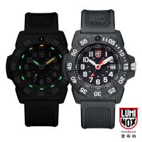 LUMINOX 雷明時NAVY SEAL 3500全新海豹2代系列腕錶-黑x白時標/45m