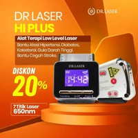 [PROMO KHUSUS DJARUM]Dr Laser Hi Plus - Alat Terapi Low Level Laser 7 Titik Sinar - Original Garansi
