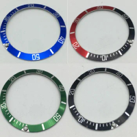 37.5mm Diameter Ceramic Bezel Insert For Submariner Gmt Seiko Watch Face Ring Replacement Accessory RootBeer