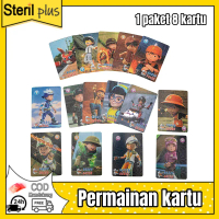PAKET 12 BUNGKUS KARTU BOBOIBOY GALAXY BARAJU EDISI BARU NEW 2026 DG TRADING CARD MAINAN KARTU KOLEK