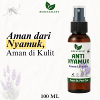 Biocatalyst Semprotan Anti Nyamuk Aromateraphy 100ML| Aromatic Spray Lavender | Natural Mosquito Rep