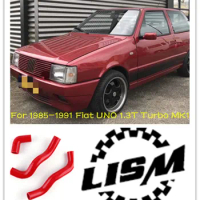 3PCS Radiator Coolant Silicone Hose For 1985-1991 Fiat UNO 1.3T Turbo MK1 Replacement Auto Part 1986 1987 1988 1989 1990