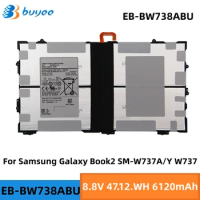 Original EB-BW738ABU Laptop Battery For Samsung Galaxy Book2 SM-W737A/Y W737 Tablet Series AA1KA03FS/T GH43-04858A 6120mAh 8.8V