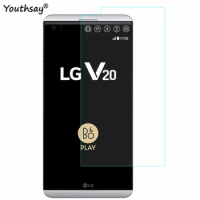 2PCS Tempered Glass For LG V20 Screen Protector For LG V20 Protective Glass For LG V20 V 20 Full Cover Glass Film Youthsay HD 9H