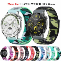 22mm Nylon Strap For Huawei GT 4 46mm Replacement Smartwatch Wristband Huawei Watch 4 GT4 GT 3 2 Pro 46mm Bracelet Accessories