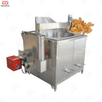 Commercial Industrial Gas Potato Chips Fryer Machine Continuous Deep Fryer Price