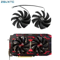 95mm PLD10015B12H 0.55A RX580 RX590 For POWERCOLOR DATALAND Radeon RX 580 590 Red Devil Golden Sample Graphics Card Cooling Fan