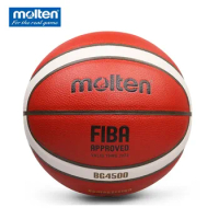 Molten Basketball BG4500 Original Official PU Leather Wear-resistant Non-slip Indoor and Outdoor Game Training Basketball Ball
