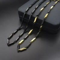 K02 kalung rantai silver besi laki laki_kalung panjang pria_kalung skena_kalung titanium_kalung pria