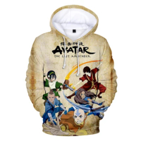 Anime Avatar The Last Airbender 3D Print Hoodies Sweatshirts Men Women Hooded Oversized Hoodie Fashion Cartoons Kids Sweatshirts