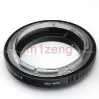 adapter ring for canon fd fl lens to Olympus Four Thirds 4/3 OM43 43 E1 E3 E30 e300 e400 e410 e500 E