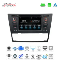 For BMW 3Series E90 E91 E92 E93 Android Radio Head Unit 6.2" Touch Screen Car Stereo Upgrade Car GPS Navigation Wireless CarPlay