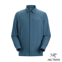 【Arcteryx 始祖鳥官方直營】男 Skyline 抗 UV 長襯衫 寧靜雜綠