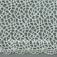 Water soluble POs44 - 37 textiles embroidery factory Boutique wholesale polyester light lace Computerized embroidery Hollow