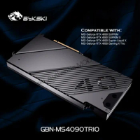 Granzon GBN-MS4090TRIO Full Armor GPU Block for MSI RTX 4090 Suprim X / RTX4090 GAMING X TRIO 24G ,VGA Liquid Cooler System