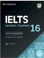IELTS 16 General Training Student\'s Book with Answers with Audio with Resource Bank 1/e Cambridge  Cambridge