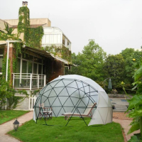 Stylish Popular Conservatory Igloo Geodesic Dome PVC winter cover Bubble Tent Garden Igloo Plant Dome Walk in