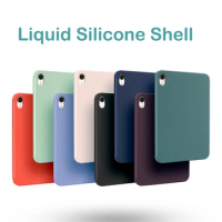 Original Liquid Silicone iPad Case For 2020 2021 iPad Pro 11 12.9 inch Cover For 2021 iPad Mini 6 Case For 2020 Air 4 10.9 Case