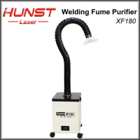 Hunst Laser Fume Extractor XF180 Soldering Smoke Fume Absorber Purifier HEPA Dust Collector for Nail Salon,Beauty Dust Absorbing