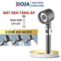 [Xu hướng mới] Vòi Hoa Sen Tăng Áp Massage 3 Chế Độ Bát Tay Sen Tắm Siêu Mạnh Tiết Kiệm Nước Cao Cấp