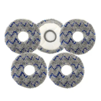 Replacement Washable Mop Cloths for Ecovacs T10 TURBO / Deebot X1 / OMNI / X1 TURBO Vacuum Cleaner Cleaning Rags Parts