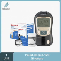 Alat Cek 8-in-1 Lipid TG HDL LDL Gula Darah Sinocare PalmLab SLX-120