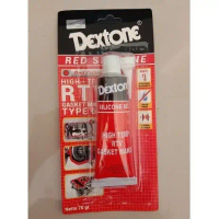 Lem Dextone Red Silicone 70 Gram / Lem Merah / Lem Gasket / Lem RTV